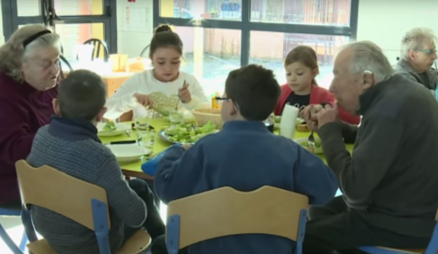 A Bioule, on est fiers de sa cantine intergénérationnelle