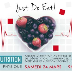 Ce samedi à Lille, retrouvez le Salon de la nutrition et de l’activité physique 2018